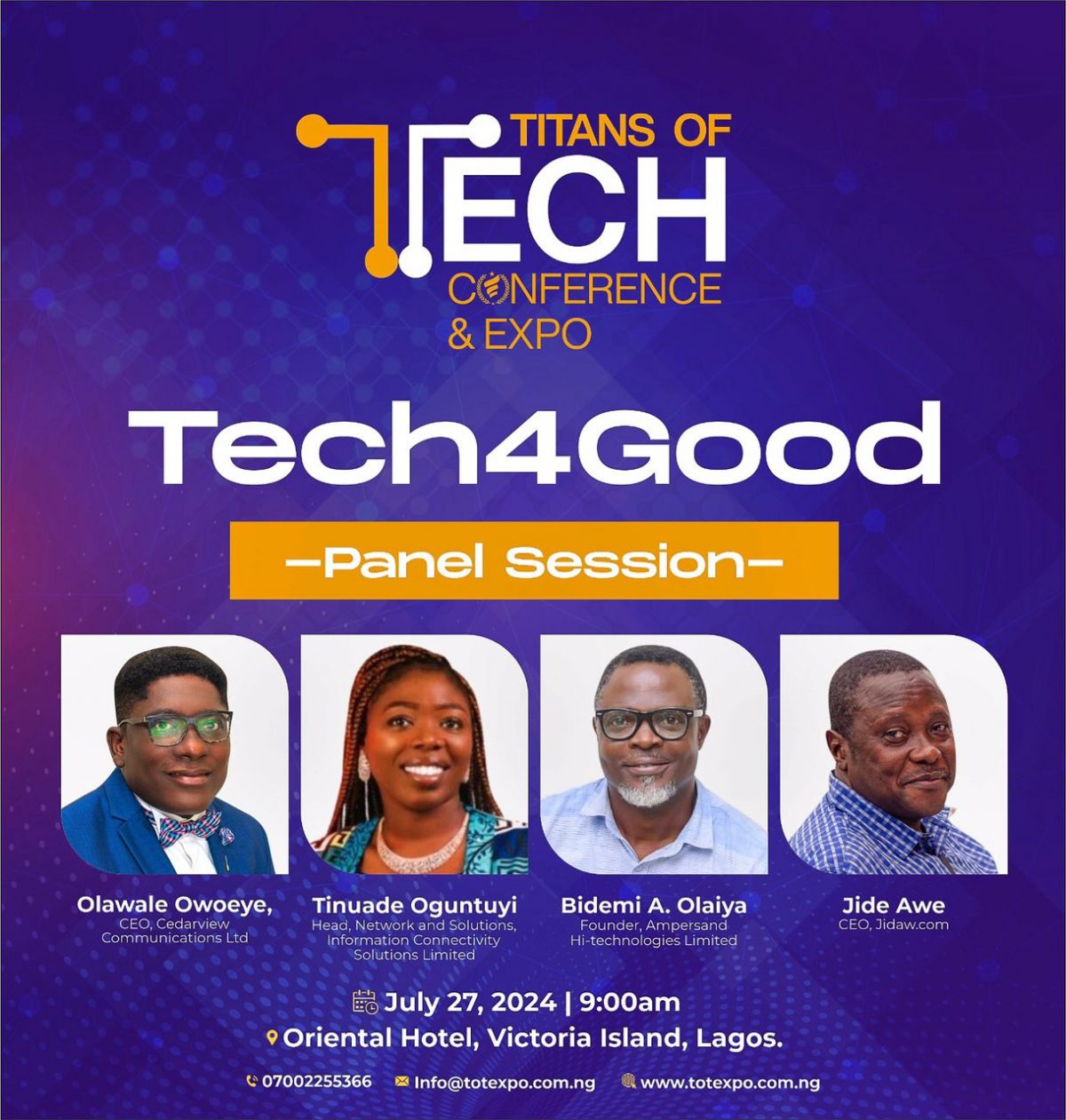 Tech4Good at Titans of Tech